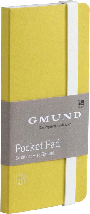 Image du produit Gmund POCKET PAD - Carnets de notes (6,7 x 13,8 cm, Blanc, Couverture souple)