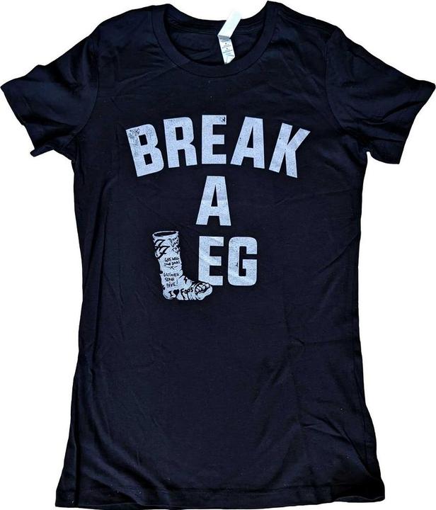 Foo Fighters Womens/Ladies Break A Leg Back Print T-Shirt (L)