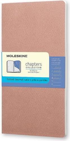 Immagine prodotto Moleskine Taccuino del capitolo Slim Medium, matrice di punti, rosa antico (A6, Rigatura speciale)
