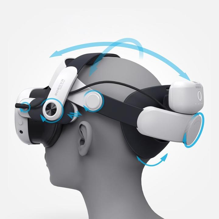 Actual product image Bobovr M3 Pro battery pack head harness