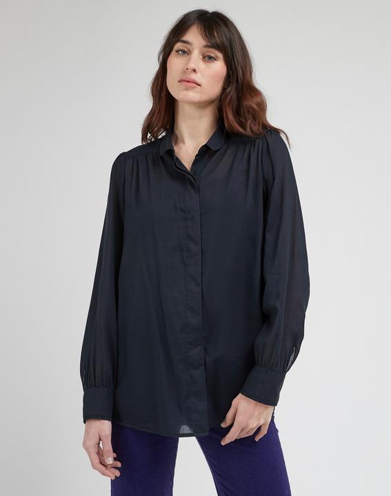 Lee Blusen Shirred Blouse