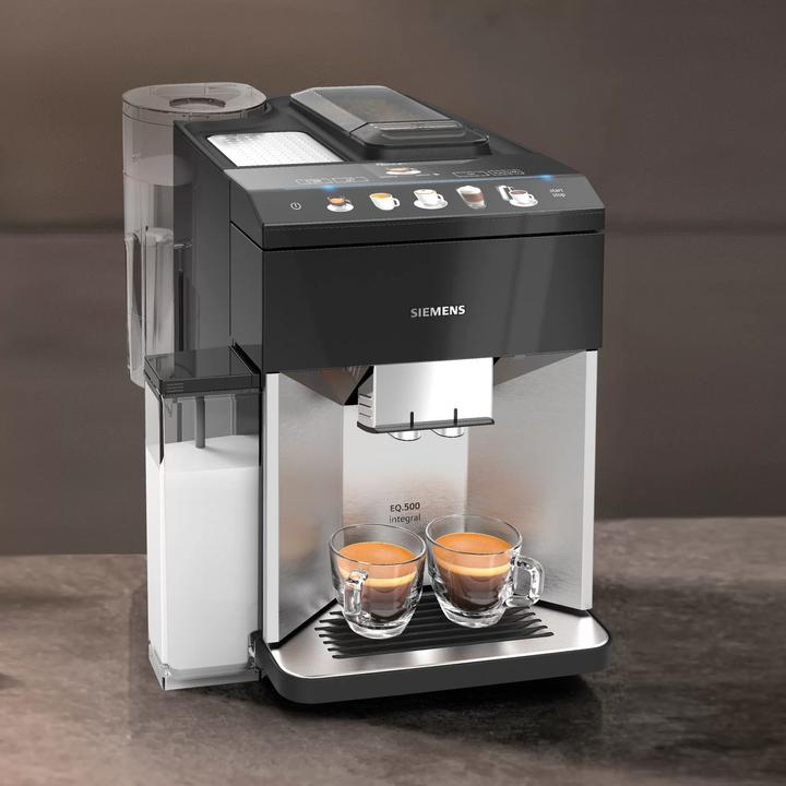 Actual product image Siemens EQ.500 TQ507R03 - Volautomatic espressomachine - Zwart (EU plug)