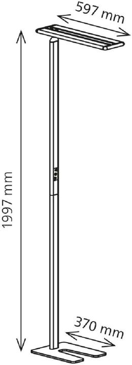 Actual product image Hansa LARIMAR - Floor lamp (4700 lm)