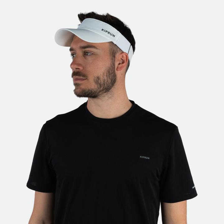 Image du produit Kiprun Casquette Visor de course - V2 blanche