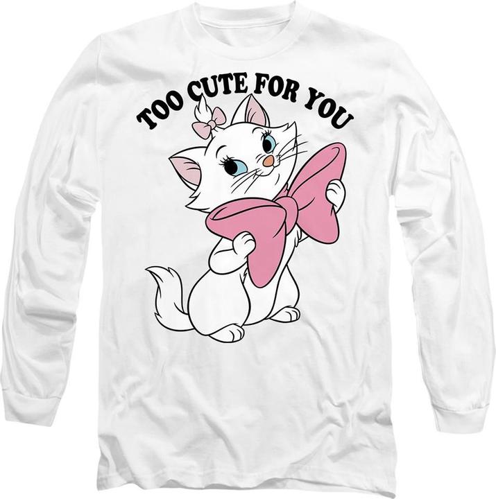 Immagine prodotto Disney Too Cute For You Maglietta San Valentino Marie Adulto Unisex (S)