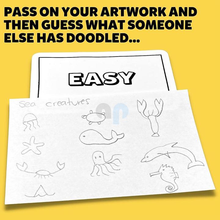 Image du produit Gamely SIX SECOND SCRIBBLES - Le jeu de dessin le plus rapide du monde (Probablay) (Anglais)
