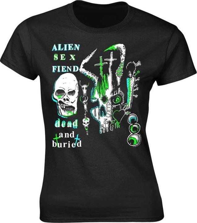 Image du produit Universal Textiles - T-shirt DEAD AND BURIED - Femme (L)