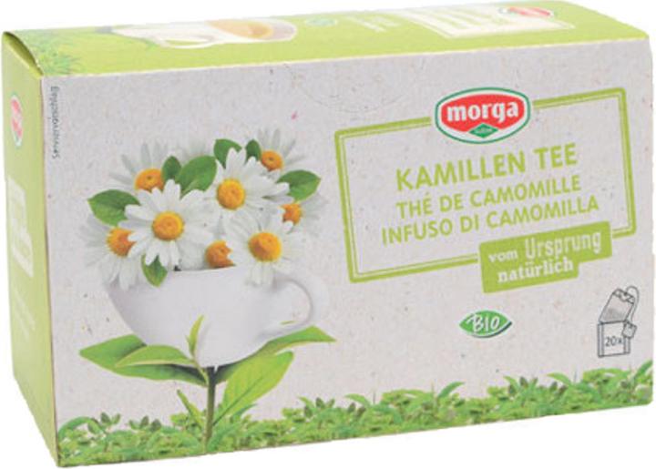 Immagine prodotto Morga Kamillen Tee mit Hülle Bio (55 g)