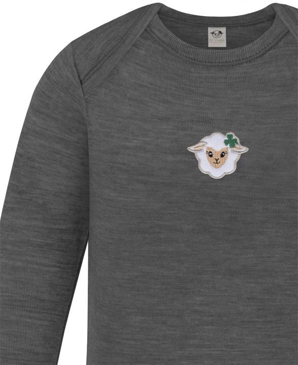 Actual product image Normani 2-pack baby merino bodysuit long sleeve "Auckland" - 9369 (80)
