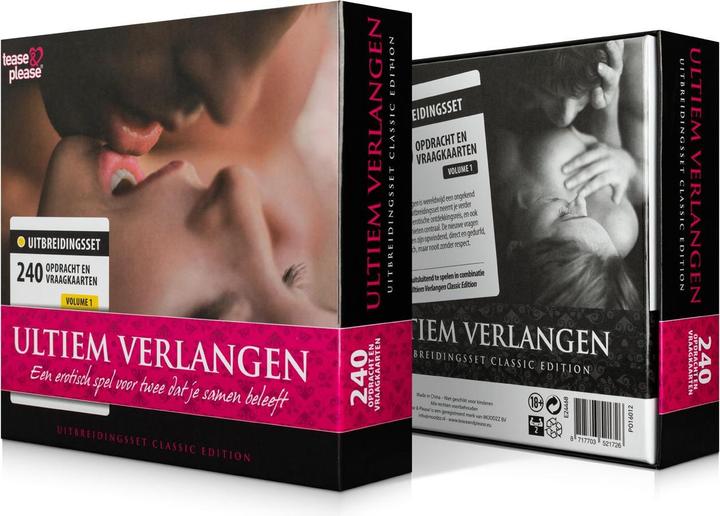 Productafbeelding tease & please Ultiem verlangen (Kaartspel, Nederlands)
