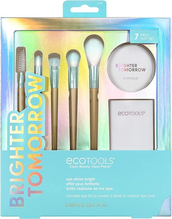 Actual product image EcoTools Brighter Tomorrow Eye Brush Set - Eye Shine Bright (Eyebrows)