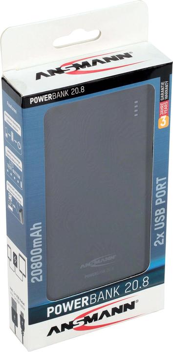 Produktbild Ansmann Powerbank 20.8 (20000 mAh, 74 Wh)