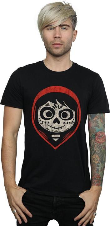 Immagine prodotto Disney Coco Miguel Skeleton Face Hood Maglietta Uomo (XL)