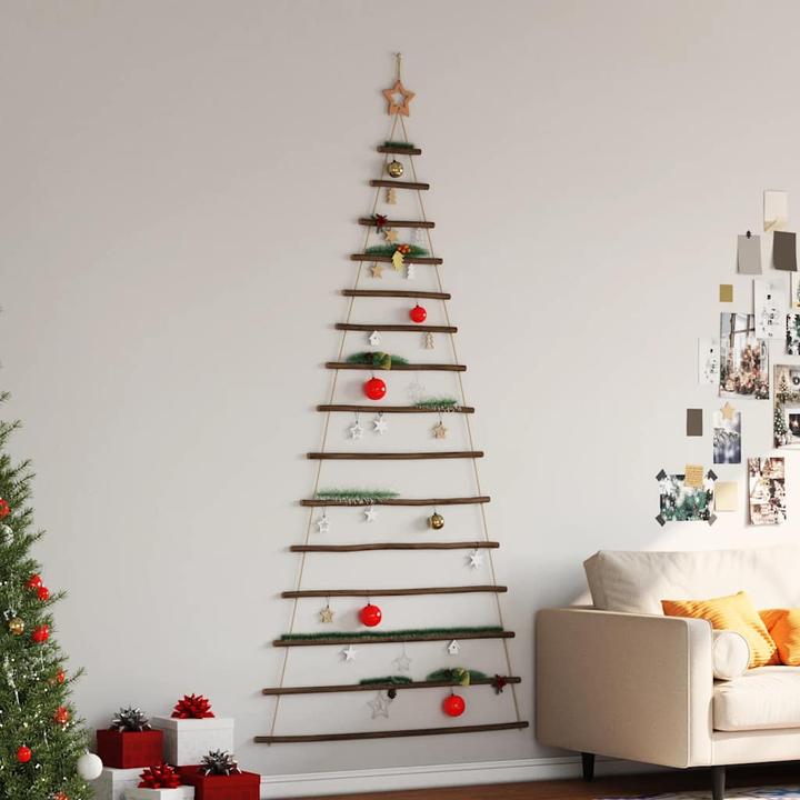 Produktbild VidaXL Weihnachtsbaum mit Spitzensternen Aufhängen 100x210 cm