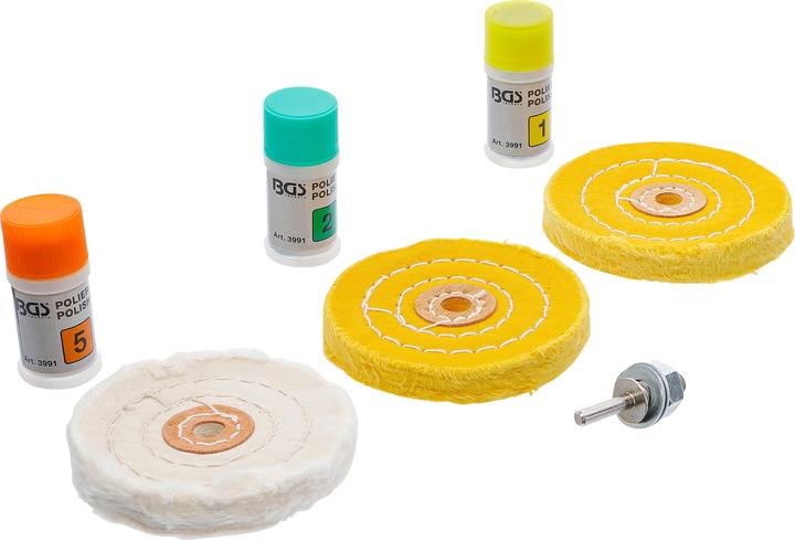 Image du produit BGS Kit de polissage pour métal dur 7 pièces