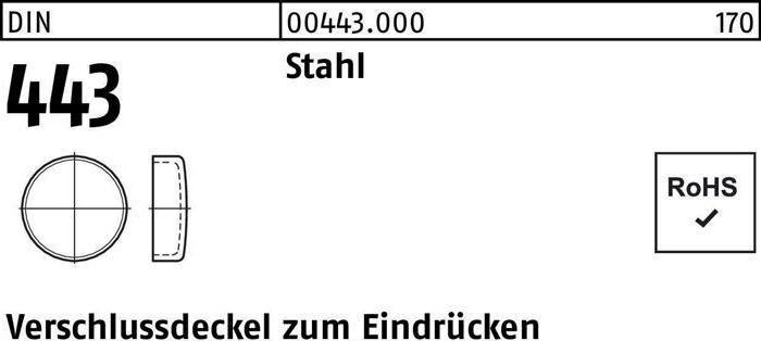 Actual product image Protective cap DIN 443 z.Eindrücken