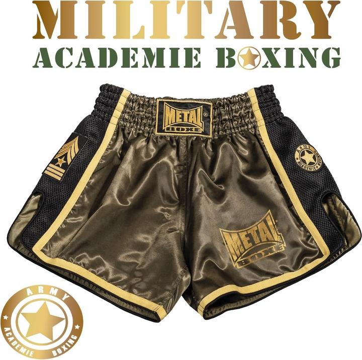 Produktbild MetalBoxe Short Thai/Kick Extrem Military Tl (L)