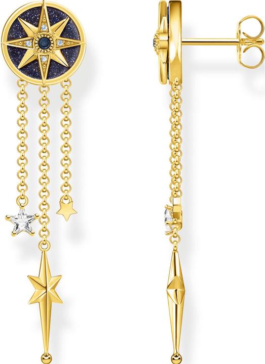 Image du produit Thomas Sabo Boucles d'oreilles Royalty étoile avec pierres or (Argent 925)