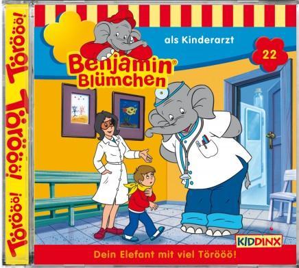 Actual product image Music 022/as paediatrician Benjamin Blümchen