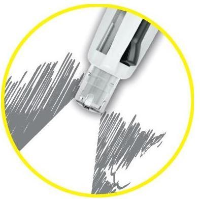 Produktbild Bic 4 Colours 3+1 HB (Grau, Weiss, 1 x)