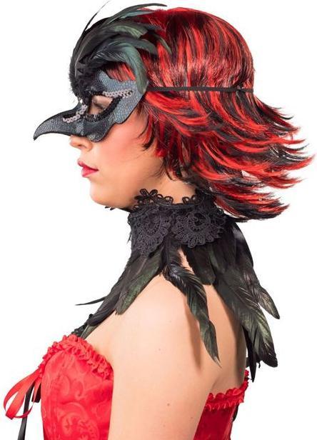 Produktbild Orlob Verkleidungsset Rabe, Maske (One Size)