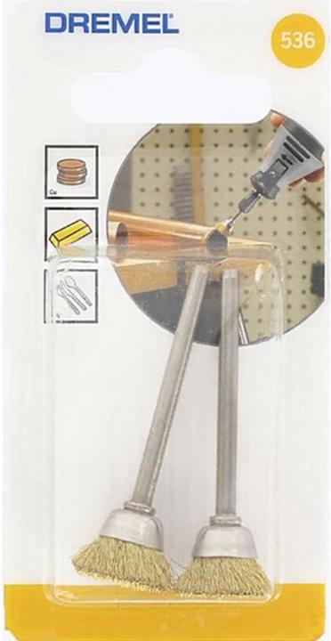 Produktbild Dremel Messingbürste Ø 13,0 mm (2 Stück)