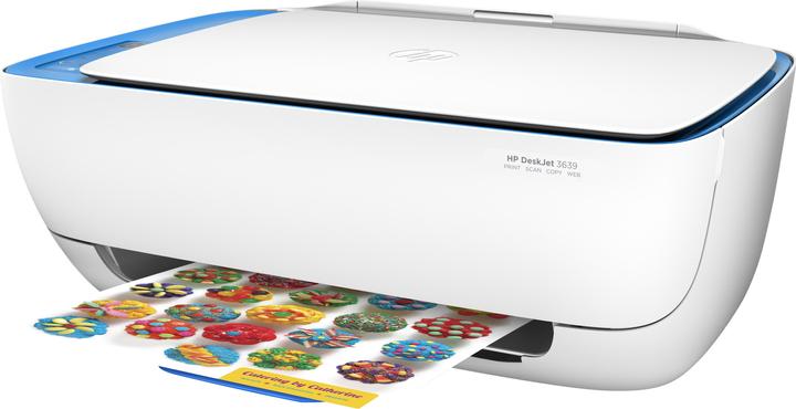 Actual product image HP DeskJet 3639 (Ink, Colour)