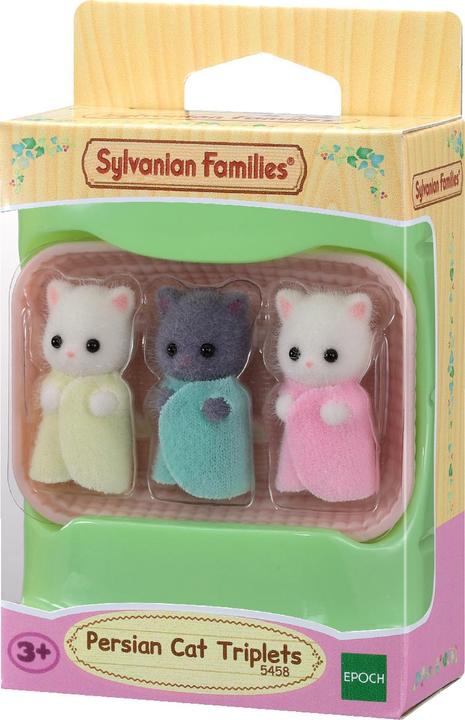 Actual product image Sylvanian Families Persian triplets