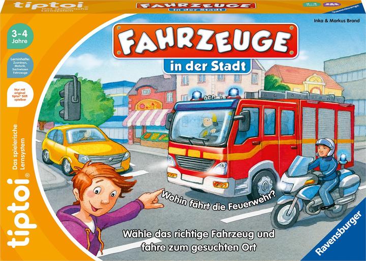 Produktbild tiptoi Fahrzeuge in der Stadt (Deutsch)