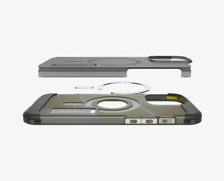 Immagine prodotto Spigen - Tough Armor MagSafe - iPhone 16 Pro Max - Frost Black (Apple iPhone 16 Pro Max)