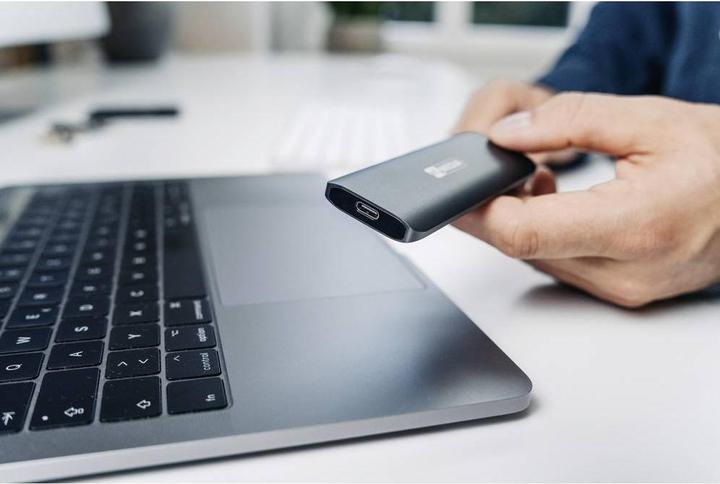 Productafbeelding MyMedia SSD 1TB, USB 3.1, Type A-C, 4,57cm (1,8") (1000 GB)