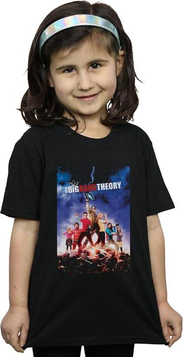 Actual product image Dam Girls Character Poster Cotton T-Shirt (116)