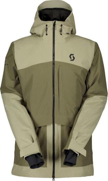 Scott Sports Scott Ultimate Dryo Ripstop Skijacke Dust Grey / Douglas Green Herren (S)