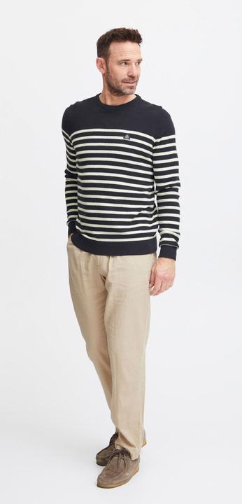 Produktbild FQ1924 FQKyle stripe crew neck knit 21900651 (XXL)