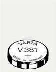 Produktbild Varta V 381 - Batterie SR55 - Silberoxid - 45 (1 Stk., SR55, 45 mAh)