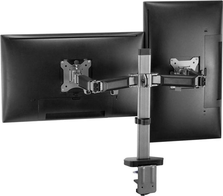 Actual product image Ergo Office Articulated mount for two deluxe monitors, 17"-32", max. 9kg, ER-449< (Table, 32")