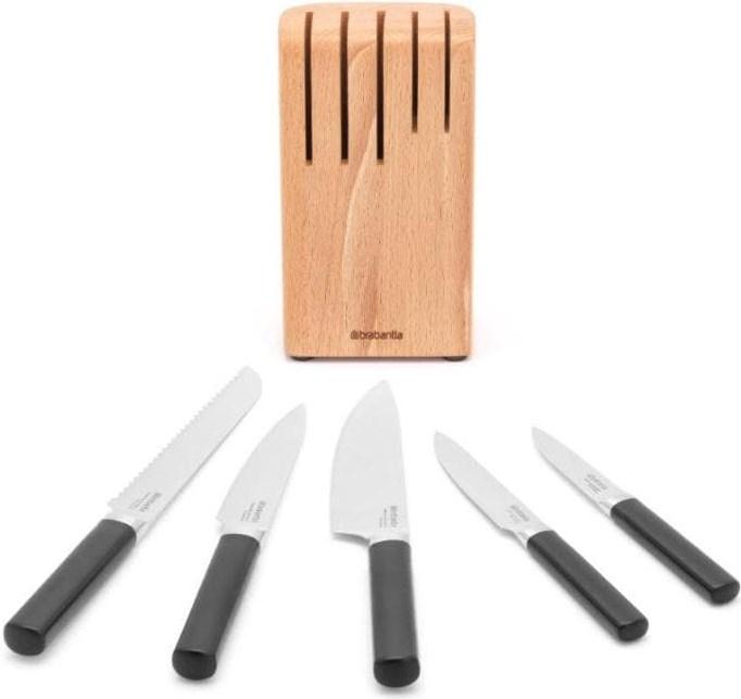 Produktbild Brabantia Messerblock bestückt hellbraun