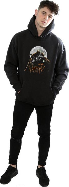 Image du produit - Sweat à capuche BATMAN ARKHAM KNIGHT HALLOWEEN MOON - Homme (M)