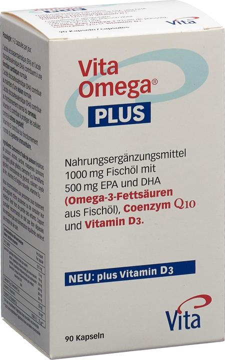 Immagine prodotto Vita PIÙ 30mg di coenzima Q10 (90 Pezzo/i, Pillole, 195 g)