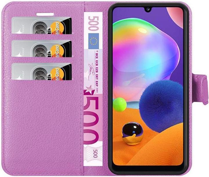 Actual product image Cadorabo Book with stand function cover (Samsung Galaxy A31)