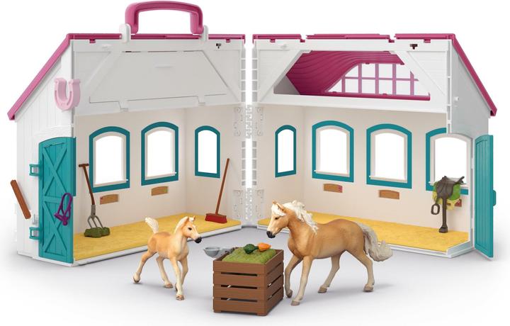 Actual product image Schleich Open stable small horseshoe