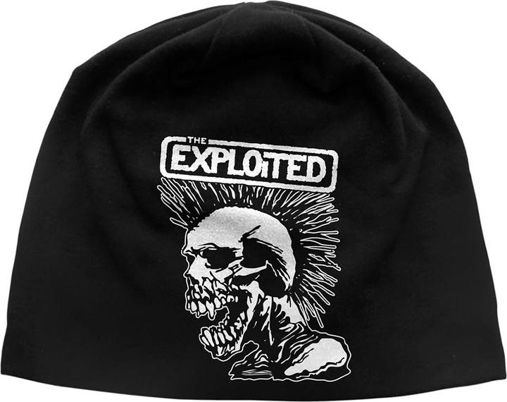 Actual product image Universal Textiles Unisex Adult Mohican Skull Beanie
