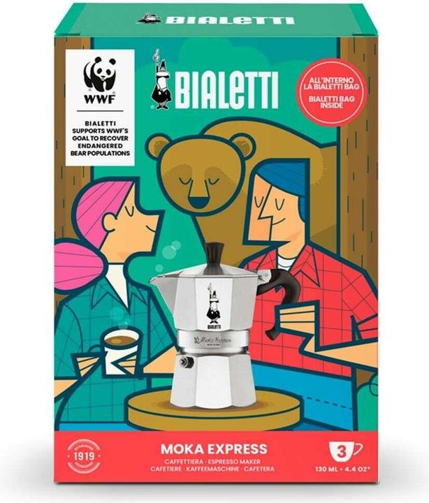 Produktbild Bialetti Espressokocher Moka Express (3 T.)