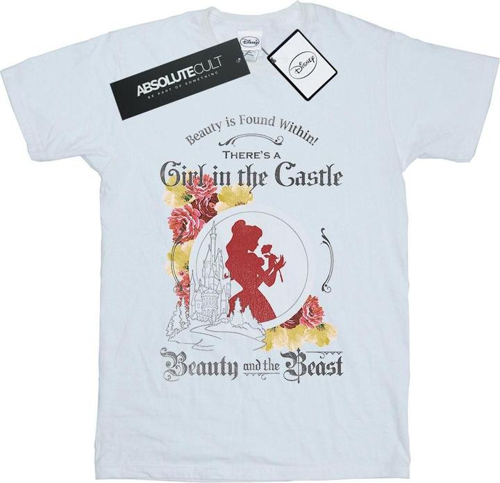 Disney Beauty And The Beast Girl in The Castle TShirt