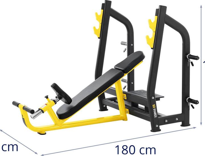 Immagine prodotto Gymrex Panca piana manubri - 135 kg