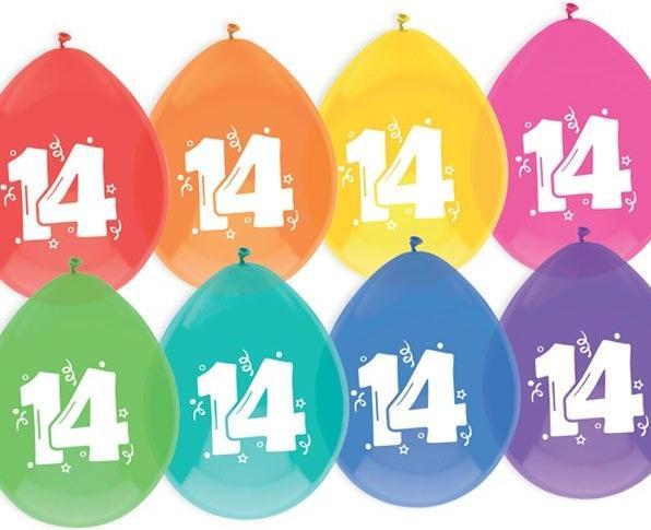 Produktbild Unique Luftballons 6er Pack (8 x)