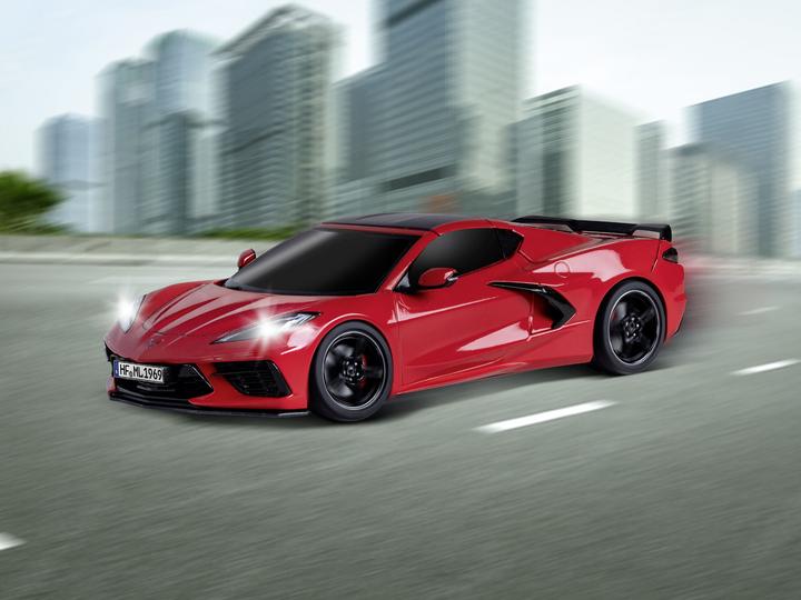 Actual product image Revell RC Scale Car Corvette C8