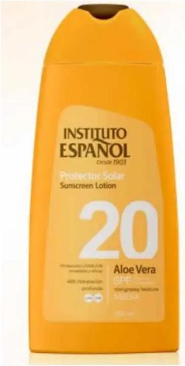 Produktbild Instituto Español Sol. Proteccion Solar Aloe Vera Spf20 Locion 300 ml (Sonnenlotion, SPF 20, 300 ml)