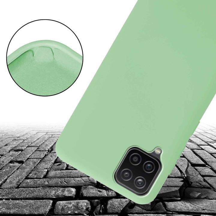 Actual product image Cadorabo TPU Cover Mobile Phone Chain Liquid (Samsung Galaxy A12, Samsung Galaxy M12)