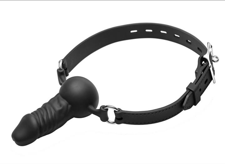 Actual product image Master Series Suppressor Silicone Face Banger Gag